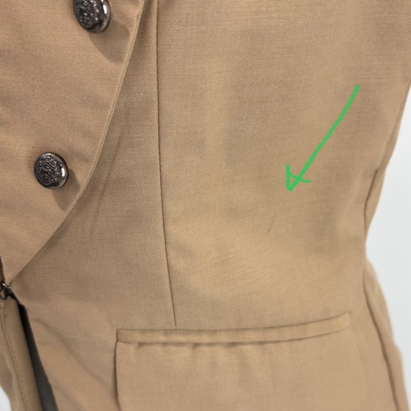 Vero Moda tan military waistcoat - Picture 5 of 8